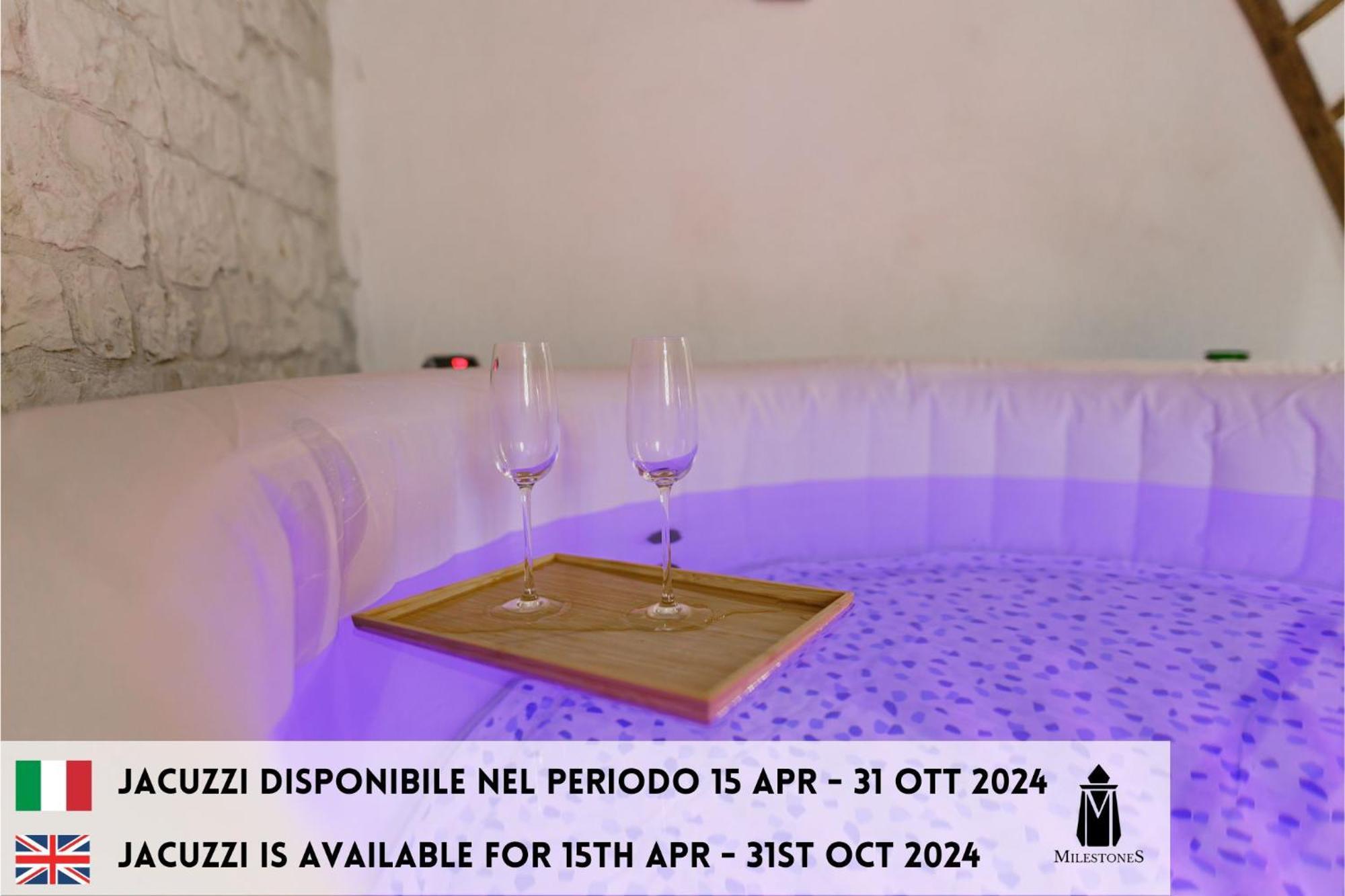 Milestones Modern Suite Trullo Jacuzzi Spa & Relax Alberobello Buitenkant foto