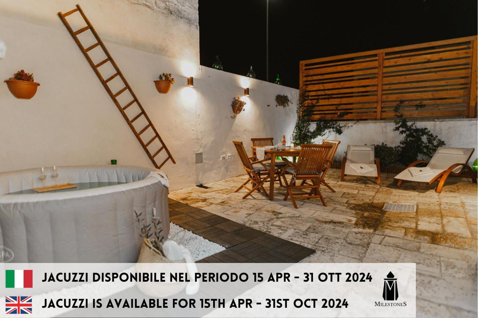 Milestones Modern Suite Trullo Jacuzzi Spa & Relax Alberobello Buitenkant foto