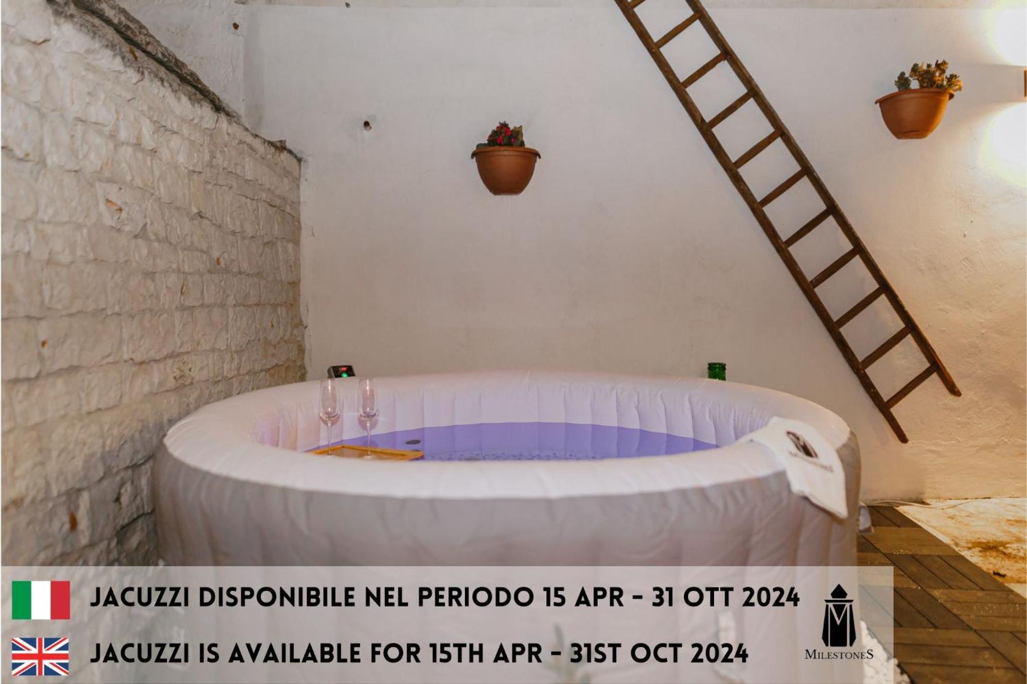 Milestones Modern Suite Trullo Jacuzzi Spa & Relax Alberobello Buitenkant foto